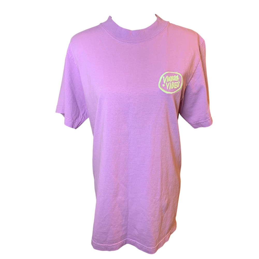 100% Cotton Shaka Wear Streetwear Vinyasa Vibes Heavyweight Garment Dye T-Shirt